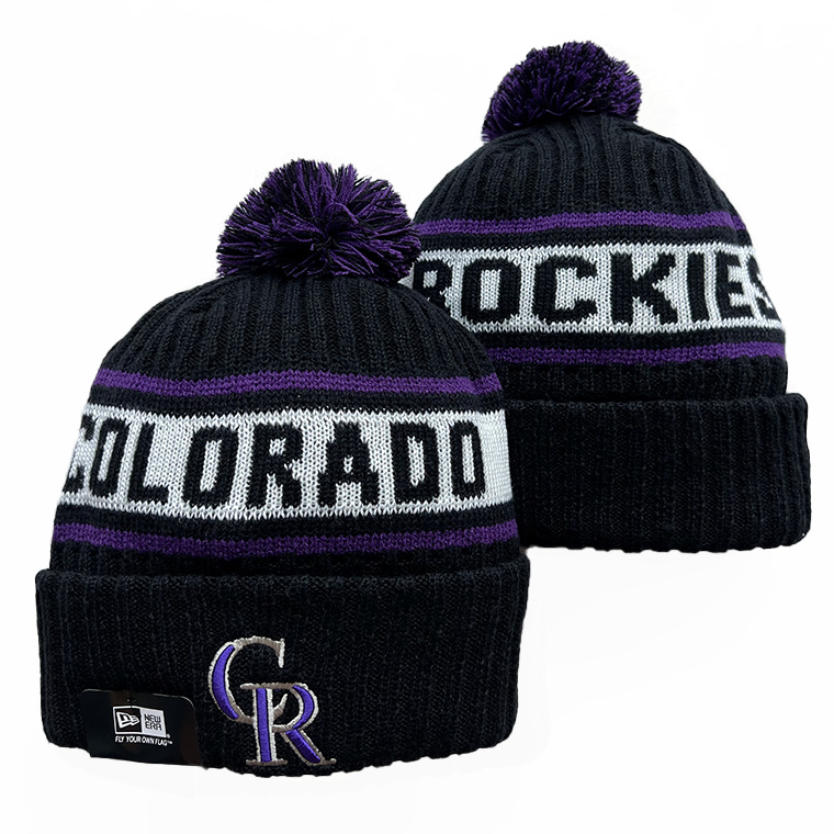 Colorado Rockies 2025 Knit Hats 001